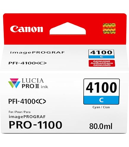 Amazon.co.jp: Canon PFI-4100 純正フォトブラックインクタンク