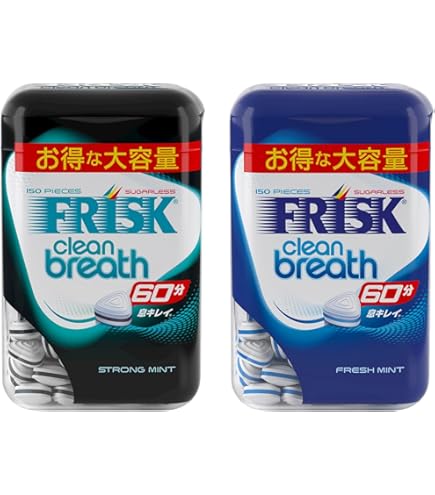 Amazon | FRISK(フリスク) クラシエ クリーンブレスボトル フレッシュ