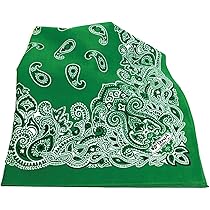 【さくら】バンダナ/ペイズリー/大判サイズ(エメラルド)【新品/美品】 さくら様専用】バンダナ/ペイズリー/大判サイズ(エメラルド