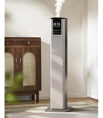 Amazon | duux Beam タワー型超音波式加湿器 家電 アロマ