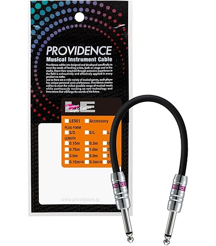Amazon | Providence プロビデンス パッチケーブル LE501 0.15m L/L