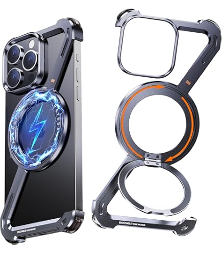 ★iPhone 15ProMax ケース フレームレス 黒色 クリア メイク 鏡 Amazon.com: LEKEVO Frameless Fit for iPhone 15 Pro Bumper Case