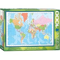 送料無料　世界地図　国旗　ジグソーパズル 1000ピース Amazon | エポック社 1000ピース ジグソーパズル 世界地図 （50