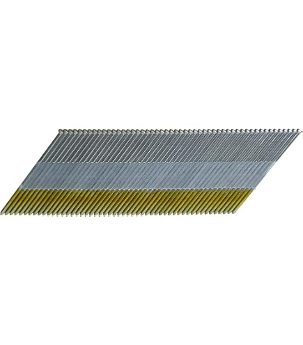 SENCO DA21EABR 2'' 15 Gauge Angled Finish Nails – Galvanized, 1,000-Count Pack For 34° Finish Nailers