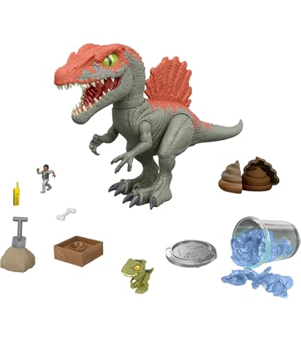 Amazon | Mattelジュラシックワールド バイトクラブ コレクション