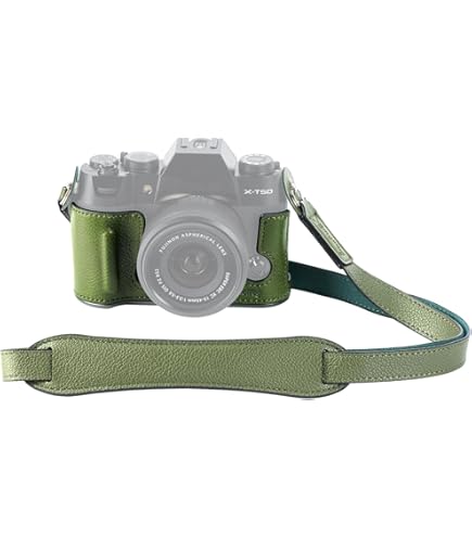 Amazon | [SMALLRIG] X-T50用 ハーフレザーケースキット ショルダー 