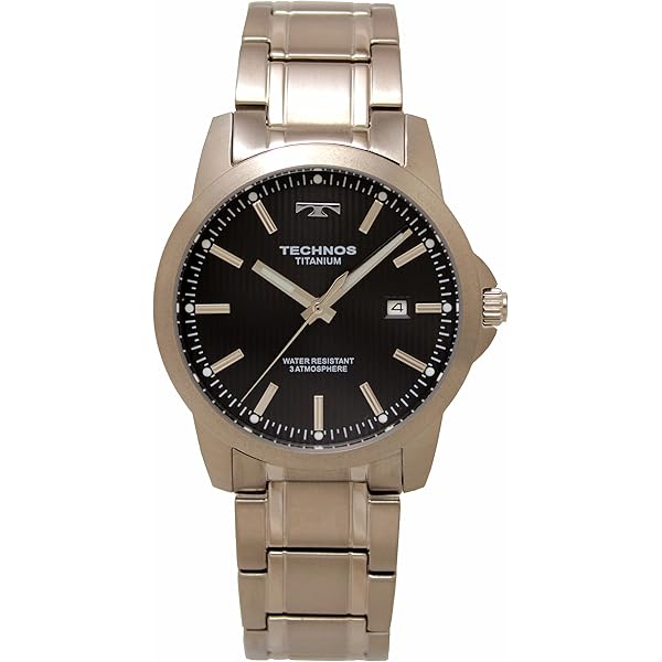 Amazon.co.jp: [テクノス] 腕時計 チタン デイト T9B77IB メンズ
