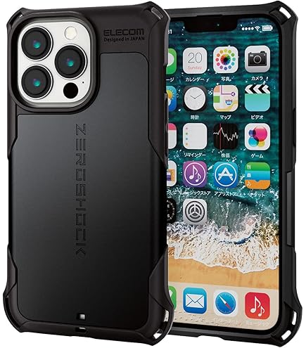 Amazon.co.jp: エレコム iPhone 13 Pro/ハイブリッドケース/ZEROSHOCK