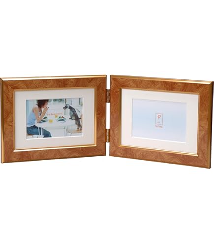 Amazon.co.jp: 万丈 VANJOH フォトフレーム ペアフレーム2LW L