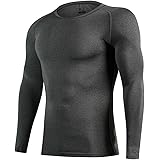 sillictor コンプレッション トップス メンズ 長袖 パワーストレッチ アンダー シャツ コンプレッション ウェア [UVカット + 吸汗速乾]