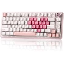 Amazon | YUNZII B75 PRO 75% ガスケットゲーミングキーボード 無線
