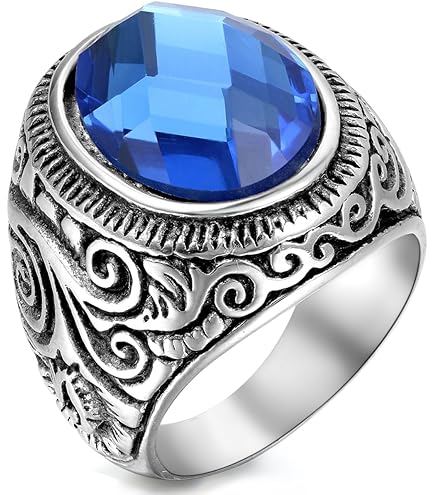 サファイア エレガント ブラック シルバー リング Amazon.co.jp: DAEETYL(ゆう) サファイア 指輪 メンズ おしゃれ