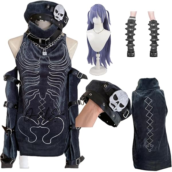 Amazon.co.jp: GGcosplay ぶいすぽっ！ 夜乃くろむ 新衣装 コスプレ