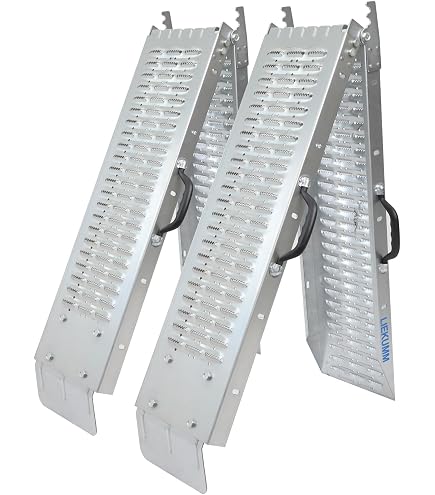 Amazon.co.jp: KIKAIYA 車いす用スロープ 1500mm アルミ スロープ