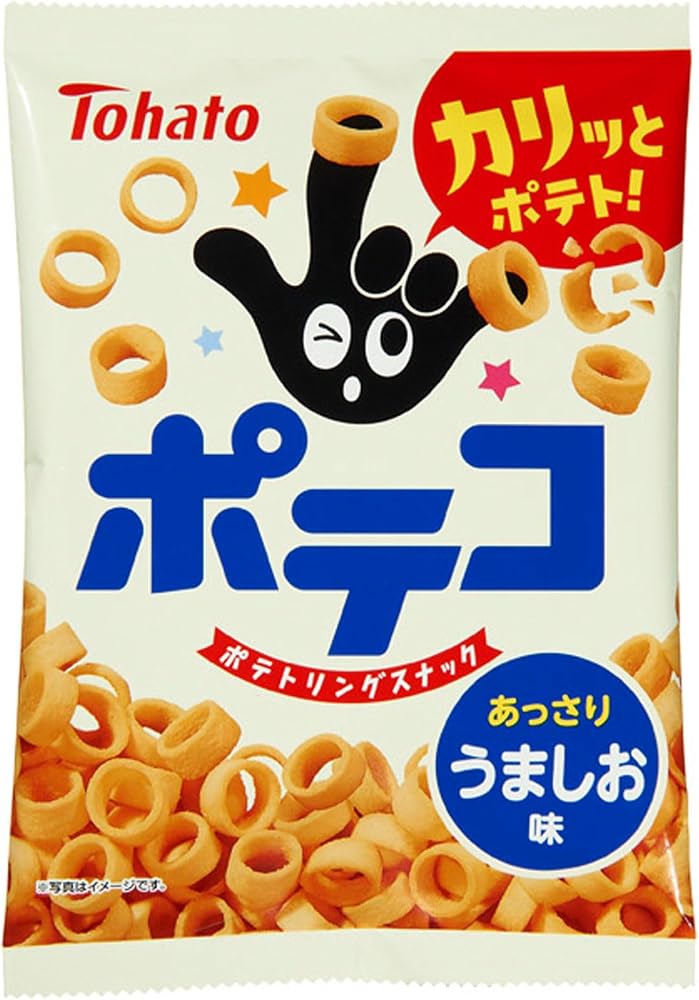 東ハト ポテコうましお味 67g×12袋