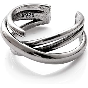 [SEIYA INTERNATIONAL] 指輪 メンズ リング シルバーリング シルバー925 フリーサイズ (3連リ…