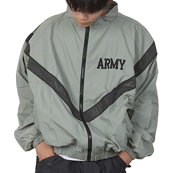 Amazon.co.jp: YMCLKYオリジナル 米軍タイプ ARMY IPFU ジャケットL