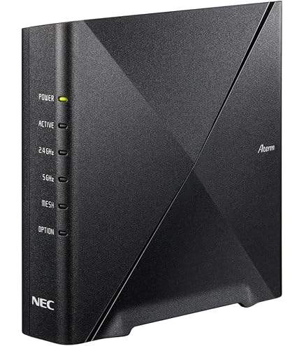 Amazon.co.jp: NEC LAN Router 6 Stream Wi-Fi 6E+ with Stable