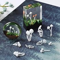 レジン きのこちゃん How to Make Tiny Mushrooms with UV Resin | DIY Miniature