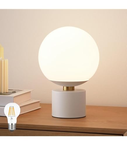 Amazon | yamagiwa MAYUHANA テーブルスタンド E26口金 ホワイト