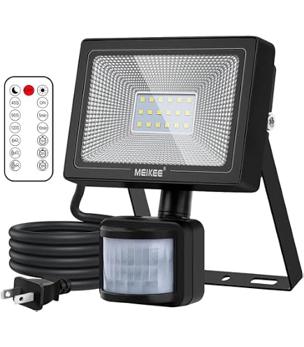 Amazon.co.jp : ANOTEK センサーライト 屋外 コンセント 防水IP66 20W