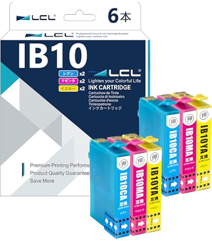 Amazon.co.jp: LCL エプソン用 IB10 IB10CL4A IB10KA IB10CA IB10MA