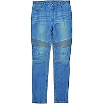 【38%引】ロッソ ROP-51ライトインディゴ(LL)ストレッチスキニーパンツ Amazon | RossoStyleLab(ロッソスタイルラボ) バイク パンツ