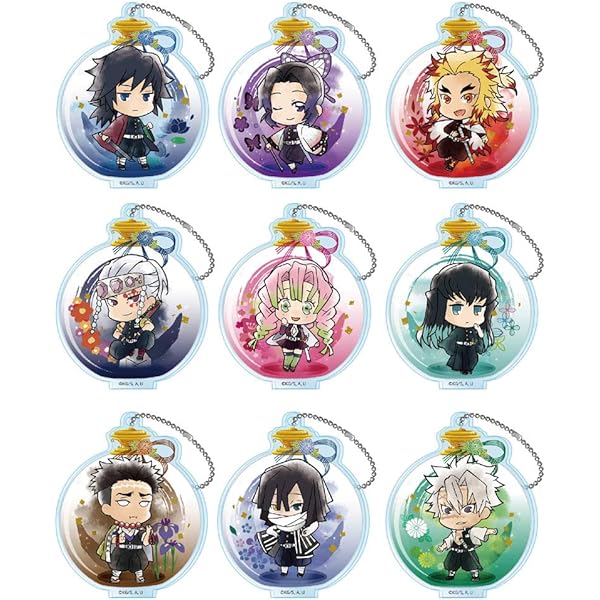 Amazon.co.jp: 鬼滅の刃 鐔チャームコレクション 第二弾 5個入りBOX