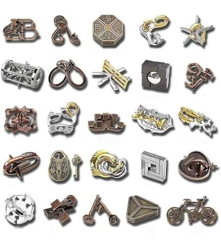 Amazon | Homilius 知恵の輪 54個セット 知恵おもちゃ 立体パズル