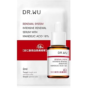 DR.WU(ドクターウー) マンデル酸 美容液 マンデリック リニューアル 18% セラム お試しサイズ(サンプル(2ml x3))