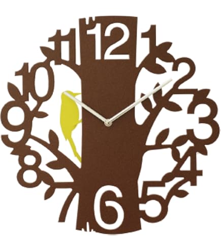 Amazon.co.jp: インターフォルム 掛け時計 振り子時計 トゥルル CL