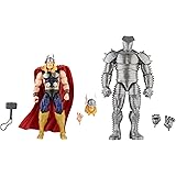 ハズブロ MARVEL マーベルレジェンド・シリーズ ソー vs. デストロイヤー, アベンジャーズ 60周年記念 6インチ（15cm）サイズ アクションフィギュア, アクセサリー5個付き F7087 正規品 クリスマスおもちゃ、クリスマスギフト