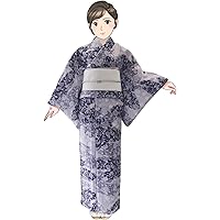 小紋+長襦袢　フルセット　千鳥　バチ襟　黒地　洗える着物　夏　H3 Amazon | [京都室町st．] 洗える着物 絽 着物 小紋 夏帯 セット