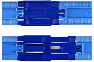 デジ基地 プラレール用 伸縮レール（2個入）ブルー 19113