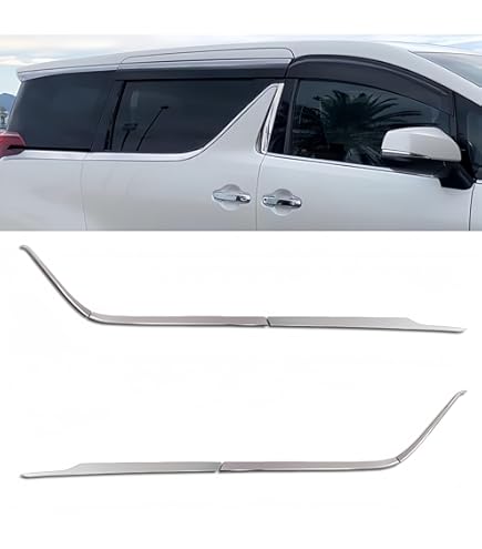 新品 ⭐︎アルファード30 前期 特別仕様車⭐︎ ボンネットフードモール トヨタ【30系アルファード 前期】SilkBlaze フードトップモール