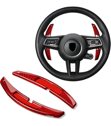 Amazon.co.jp: [T-carbon]ポルシェ パドルシフトカバー シフト パドル