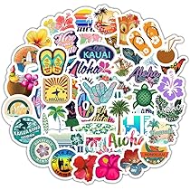 Amazon.co.jp: ForzaGroup ハワイ カッティング ステッカー