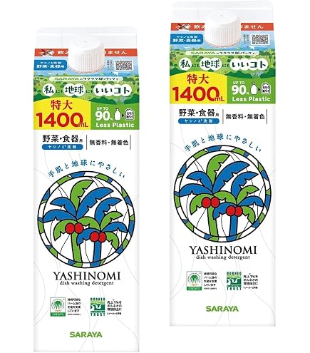 Amazon.co.jp: 【特大サイズ 】サラヤ ヤシノミ洗剤 野菜・食器用