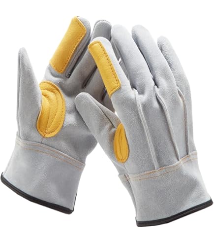 Amazon | おたふく手袋 革手袋 [牛床革 外縫い] #449 LL | 軍手 | 産業