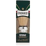 PRORASO (ポロラーソ) シェービングブラシ 泡立て用ブラシ 豚毛100% 使用 髭剃り イタリア製 シェービングブラシ単品 1個 (x 1)