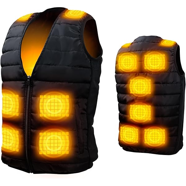 Amazon | [アイリスオーヤマ] ヒートベストセット チャック式