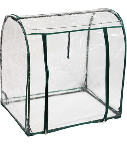 Amazon.co.jp: 組立シキ簡易温室 グリーンキーパー ドーム型 替え