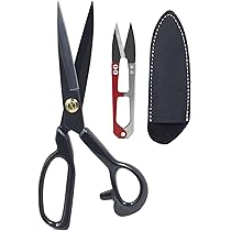 裁ち鋏(値下げしました) Amazon.co.jp: 三花 裁ちばさみ 240mm 糸切ばさみ付き プロ