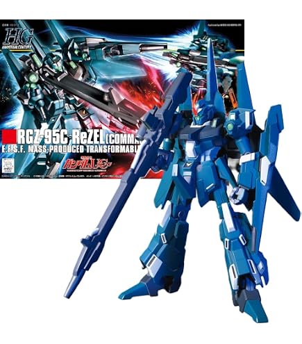 Amazon | HGUC 1/144 RGZ-95C リゼル (隊長機) (機動戦士ガンダムUC