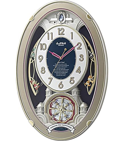 Amazon.co.jp: リズム時計 スモールワールド 4MH740 インテリア