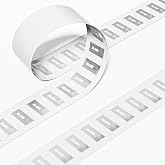 10枚入りNFCタグNTAG213,透明nfcステッカー長方形NFCタグ粘着ラベル2*1cm RFID用品オリジナルチップ144バイトメモリ,NFC対応デバイス用に完全にプログラム可能