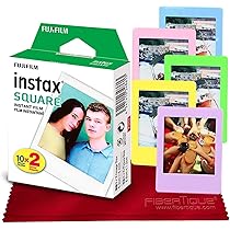 Amazon | 富士フィルム instax Square インスタントフィルム 20枚 SQ1 