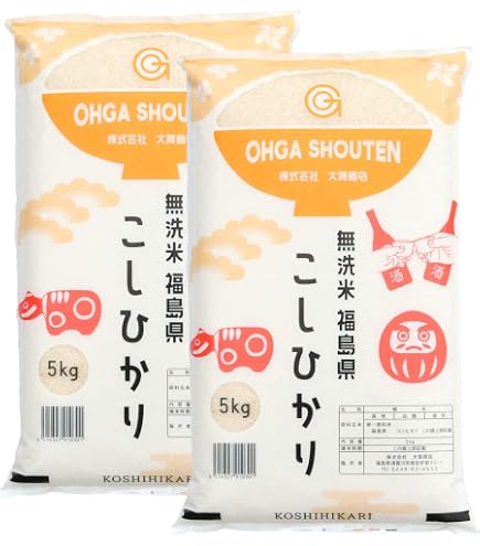 Amazon.co.jp: 福島県会津産 無洗米 コシヒカリ5Kg 令和7年産 : 食品