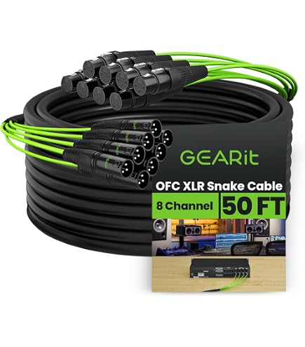 Amazon | ART S8-3Way 8チャンネル 3ウェイ マイクスプリッター