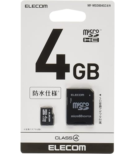 Amazon | パナソニック 4GB microSDHC UHS-Iカード RP-SMGA04GJK 